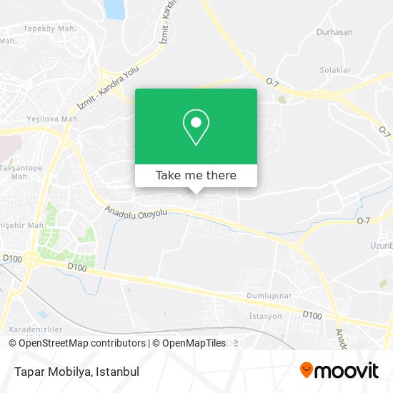 Tapar Mobilya map