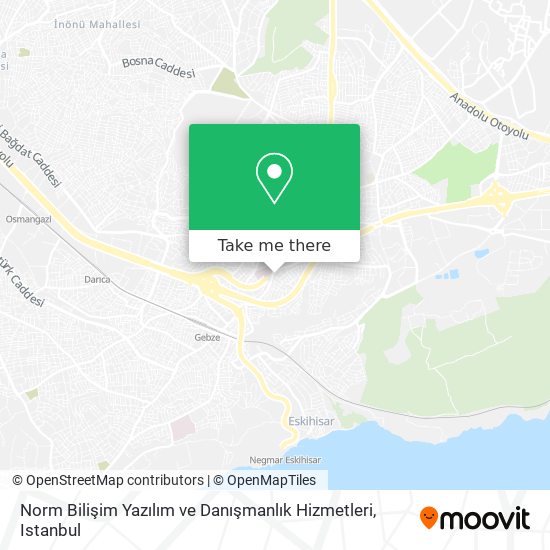 Norm Bilişim Yazılım ve Danışmanlık Hizmetleri map