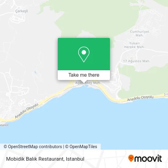 Mobidik Balık Restaurant map