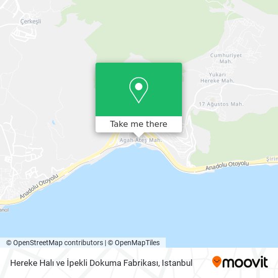 Hereke Halı ve İpekli Dokuma Fabrikası map