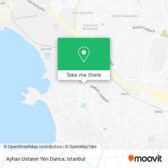 Ayhan Ustanın Yeri Darıca map