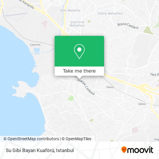 Su Gibi Bayan Kuaförü map
