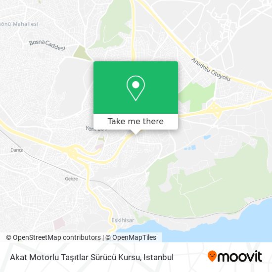 Akat Motorlu Taşıtlar Sürücü Kursu map