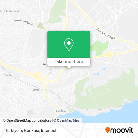 Türkiye İş Bankası map