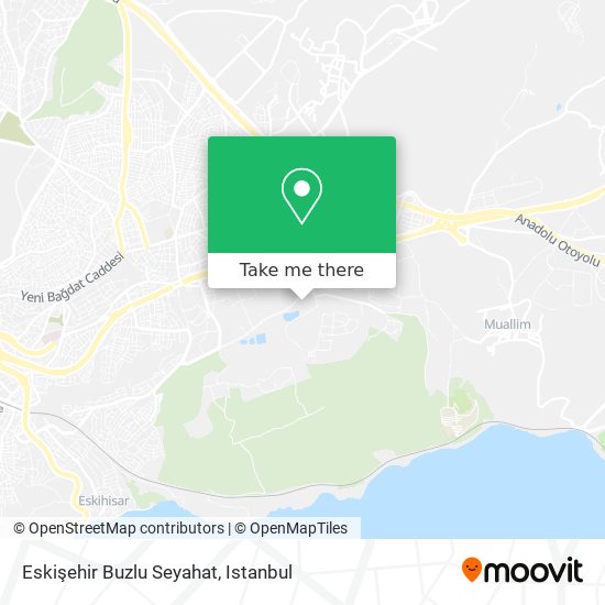 Eskişehir Buzlu Seyahat map