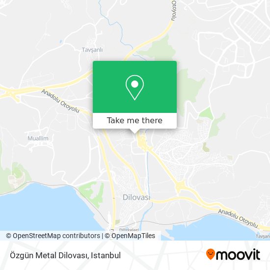 Özgün Metal Dilovası map