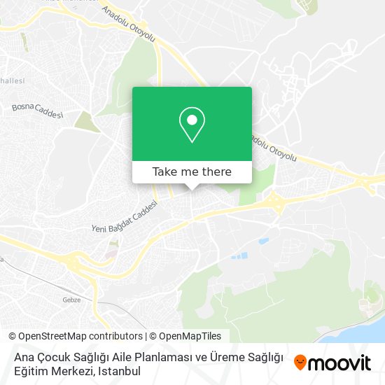 Ana Çocuk Sağlığı Aile Planlaması ve Üreme Sağlığı Eğitim Merkezi map