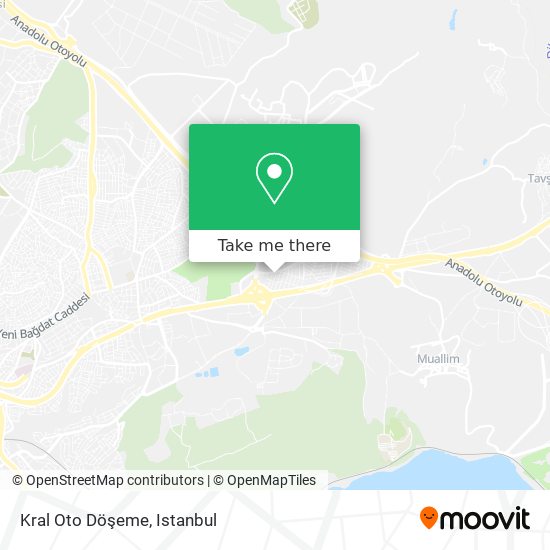 Kral Oto Döşeme map