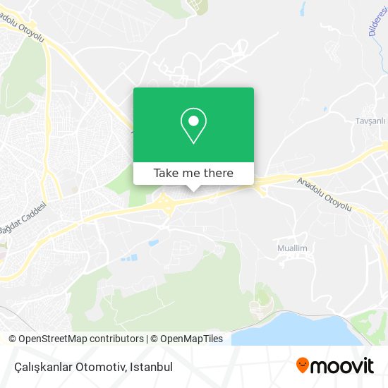 Çalışkanlar Otomotiv map
