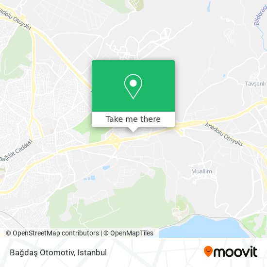Bağdaş Otomotiv map