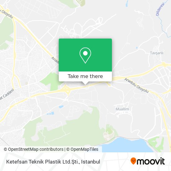Ketefsan Teknik Plastik Ltd.Şti. map