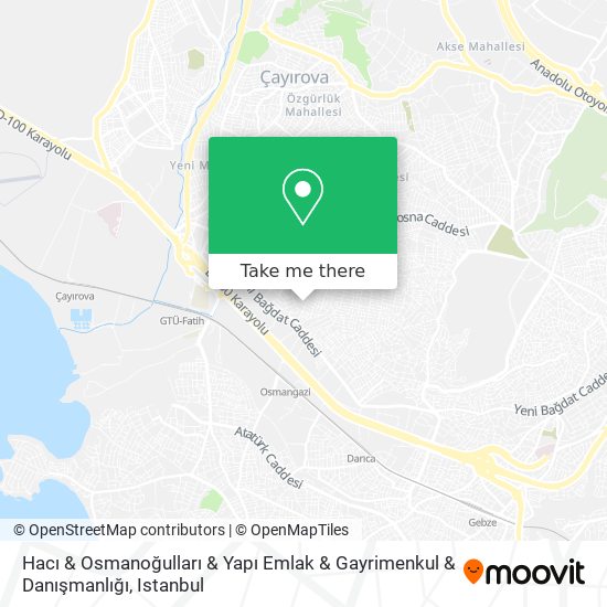 Hacı & Osmanoğulları & Yapı Emlak & Gayrimenkul & Danışmanlığı map
