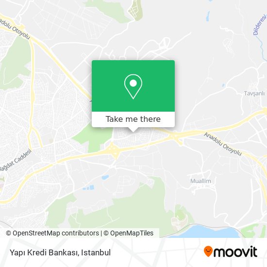 Yapı Kredi Bankası map