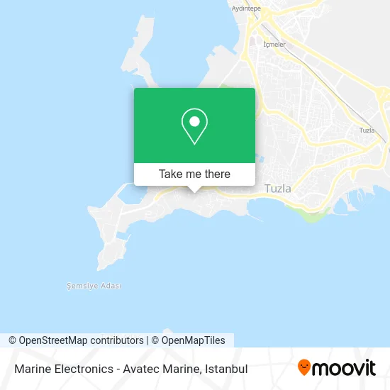 Marine Electronics - Avatec Marine map