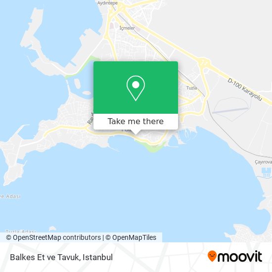 Balkes Et ve Tavuk map