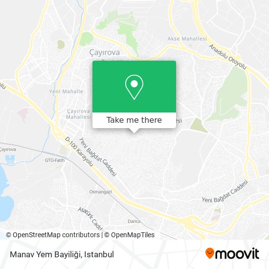 Manav Yem Bayiliği map
