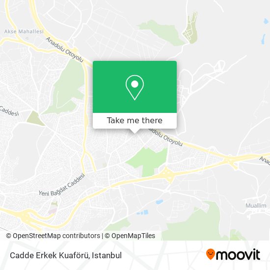 Cadde Erkek Kuaförü map