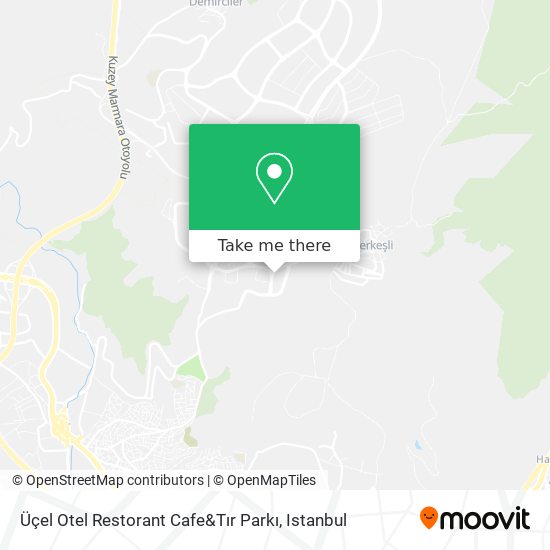 Üçel Otel Restorant Cafe&Tır Parkı map