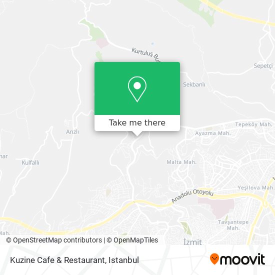 Kuzine Cafe & Restaurant map