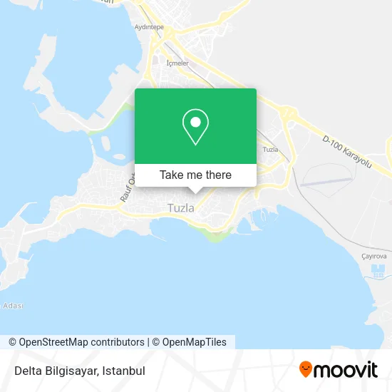 Delta Bilgisayar map