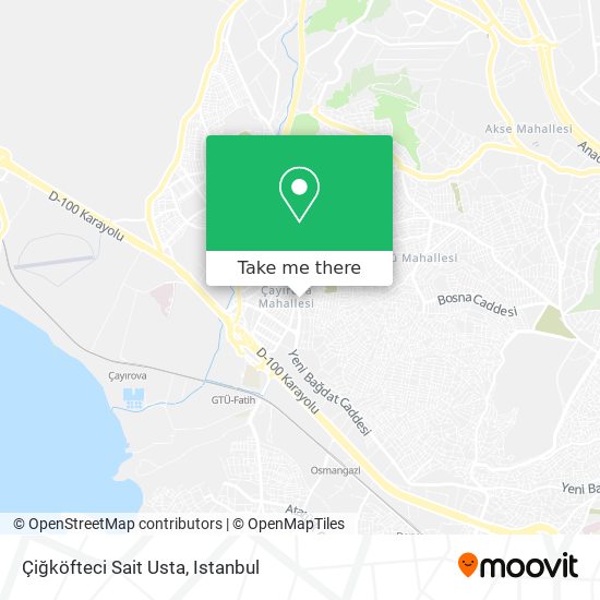 Çiğköfteci Sait Usta map