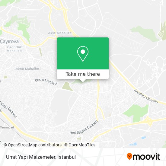 Umıt Yapı Malzemeler map