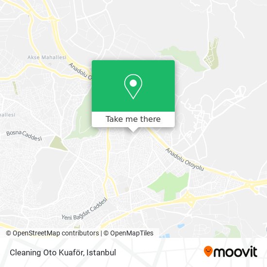 Cleaning Oto Kuaför map