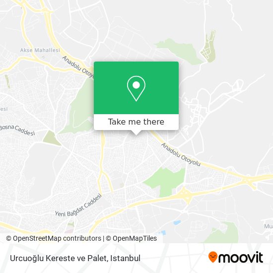 Urcuoğlu Kereste ve Palet map