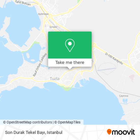 Son Durak Tekel Bayı map