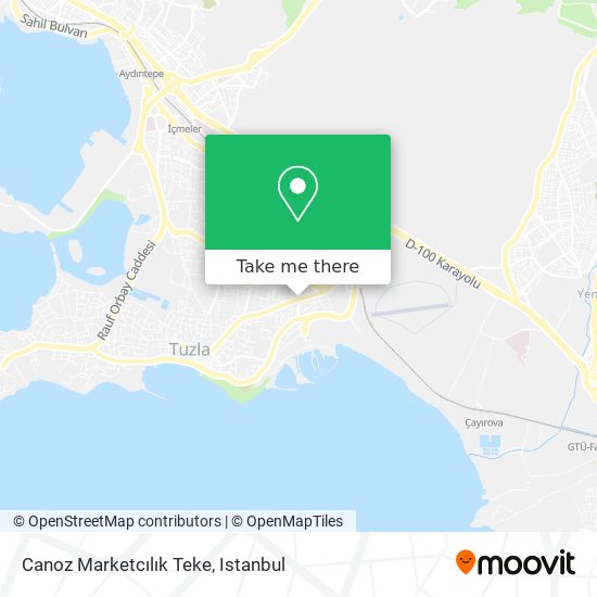 Canoz Marketcılık Teke map