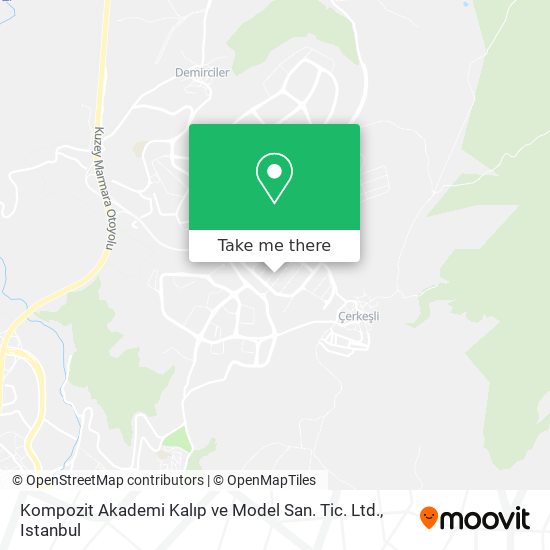 Kompozit Akademi Kalıp ve Model San. Tic. Ltd. map