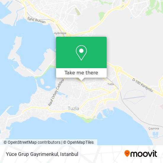 Yüce Grup Gayrimenkul map