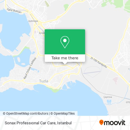 Sonax Professıonal Car Care map