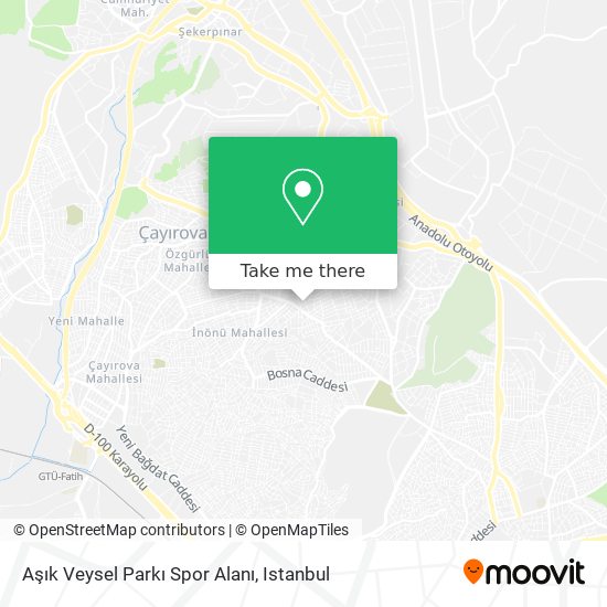 Aşık Veysel Parkı Spor Alanı map