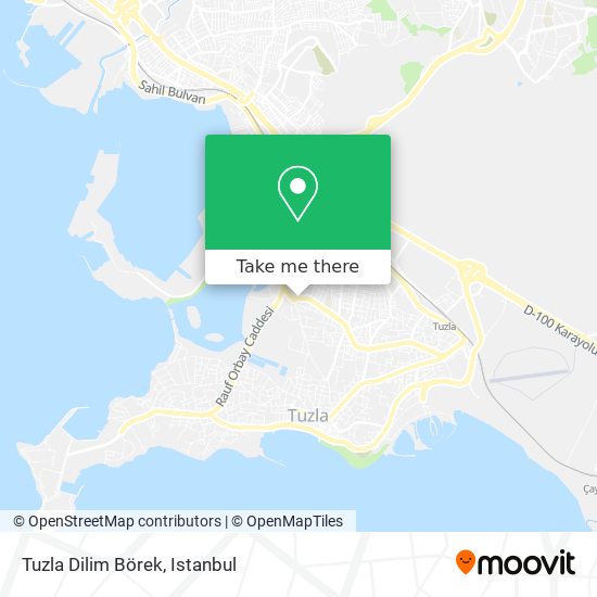 Tuzla Dilim Börek map