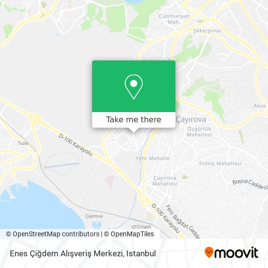 Enes Çiğdem Alışveriş Merkezi map