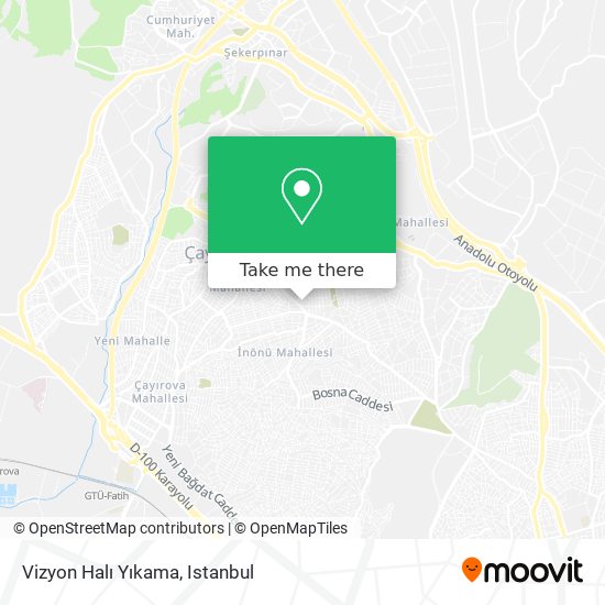 Vizyon Halı Yıkama map