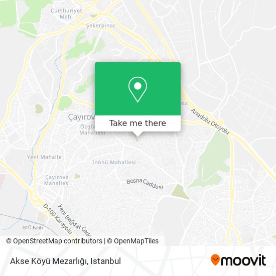 Akse Köyü Mezarlığı map