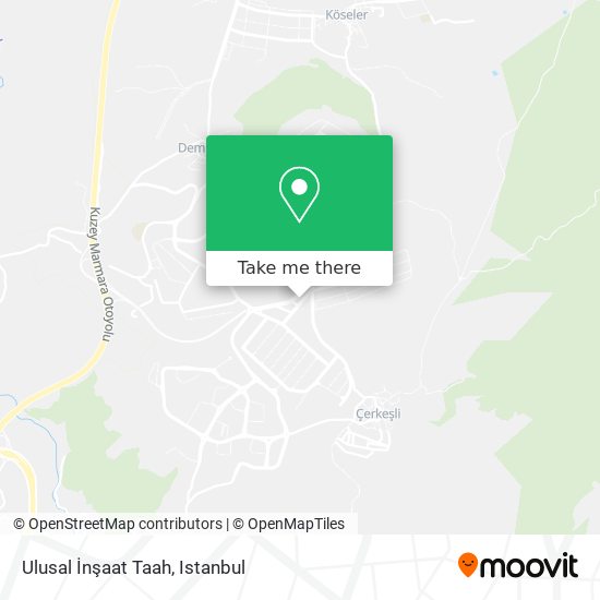 Ulusal İnşaat Taah map