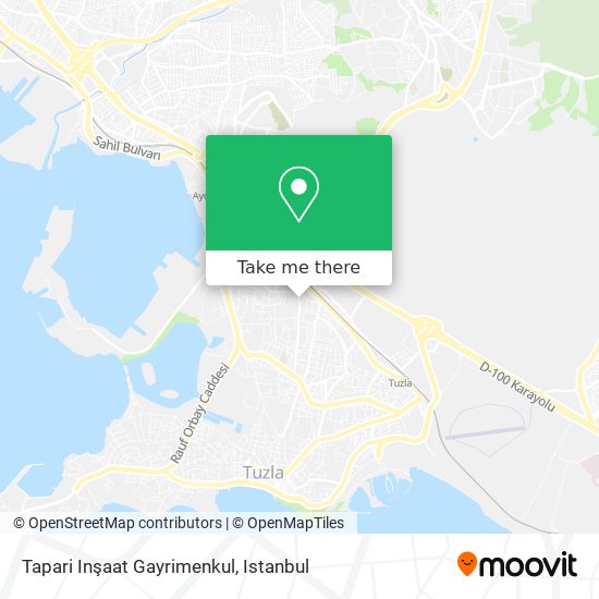 Tapari Inşaat Gayrimenkul map