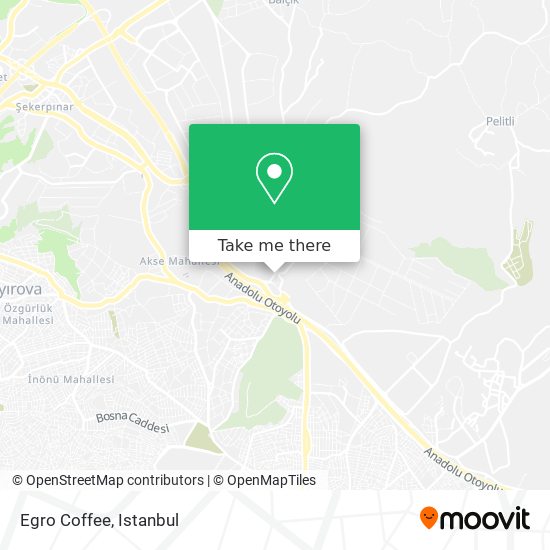 Egro Coffee map