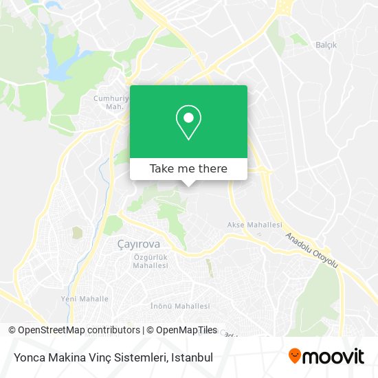 Yonca Makina Vinç Sistemleri map