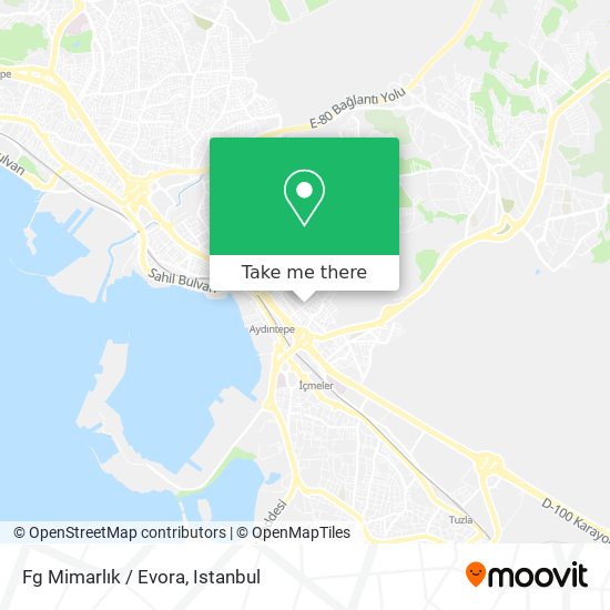 Fg Mimarlık / Evora map