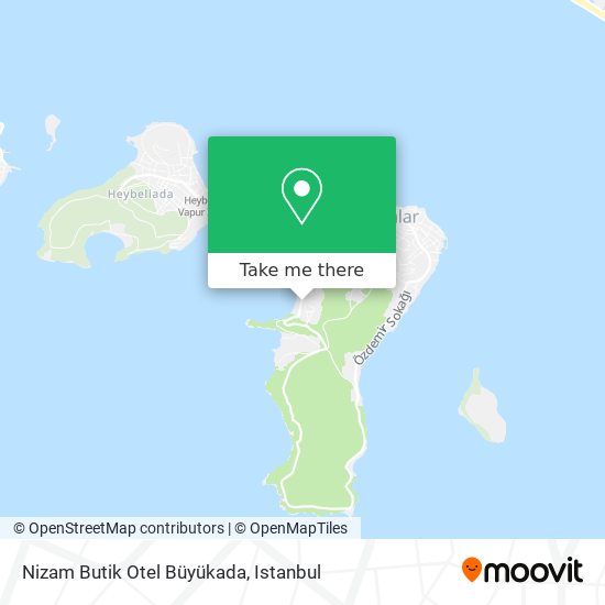 Nizam Butik Otel Büyükada map