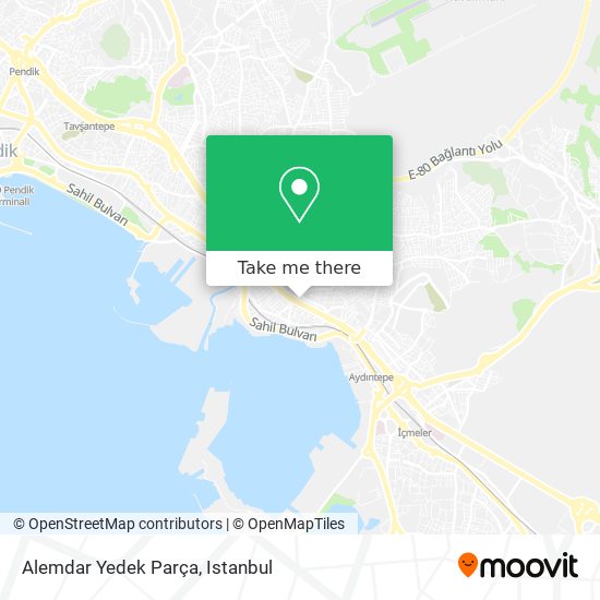 Alemdar Yedek Parça map