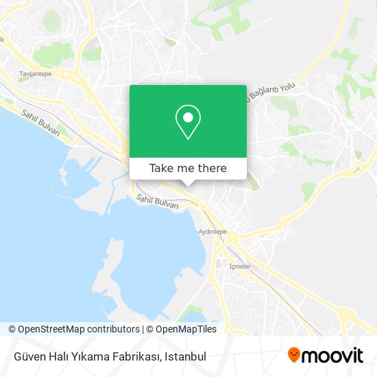 Güven Halı Yıkama Fabrikası map