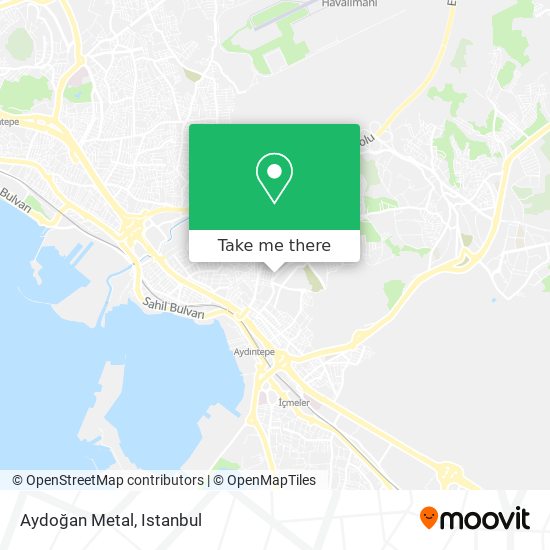 Aydoğan Metal map