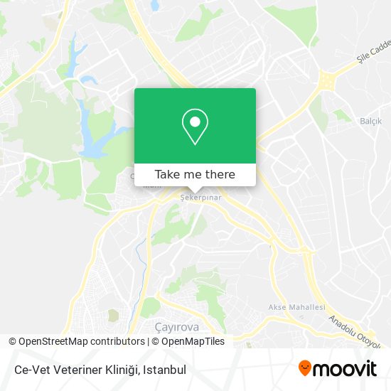 Ce-Vet Veteriner Kliniği map