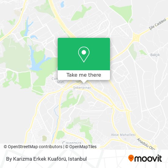 By Karizma Erkek Kuaförü map