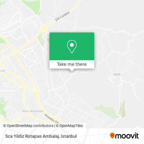 Sca Yildiz Rotapas Ambalaj map